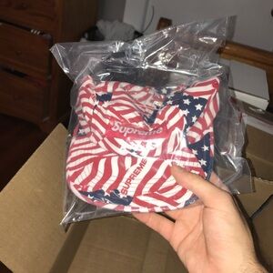 Supreme American Flag Cap